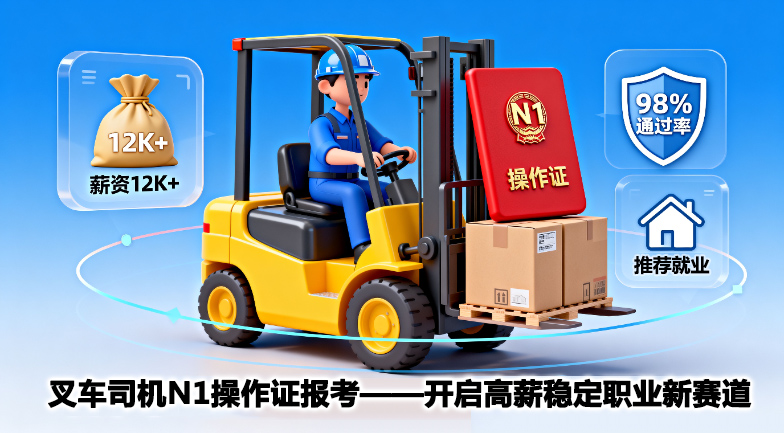 泗洪哪里可以培训叉车证